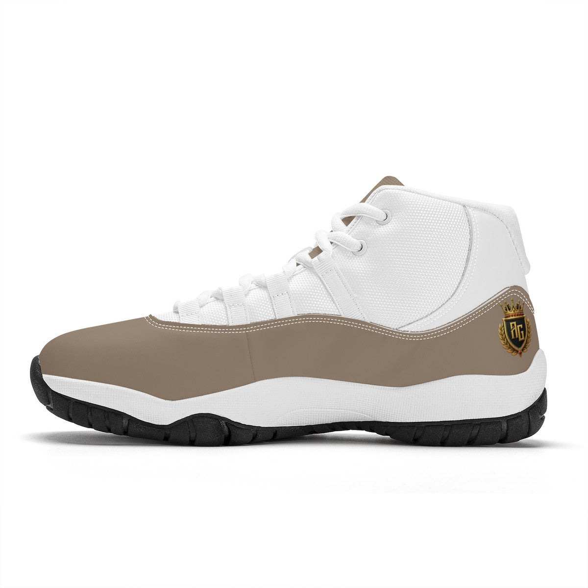 AG Air Retro Sneakers - BRN White