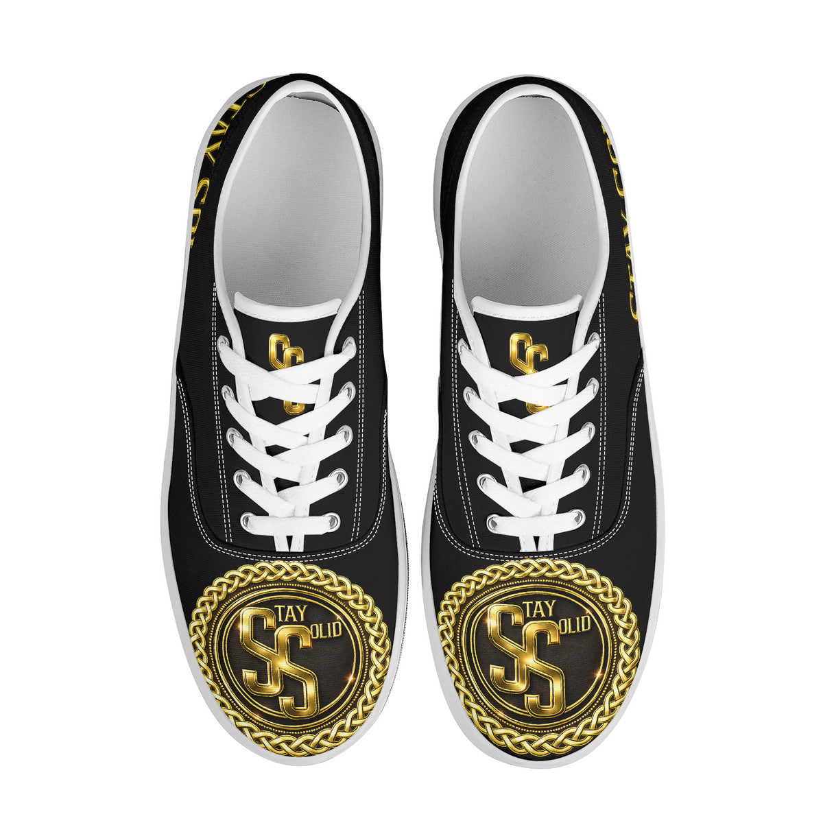 STAY SOLID  Skate Shoes With Customized Tongue