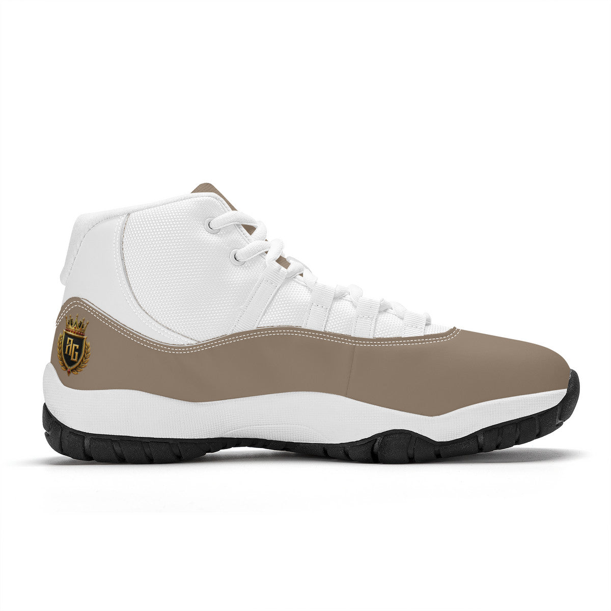 AG Air Retro Sneakers - BRN White