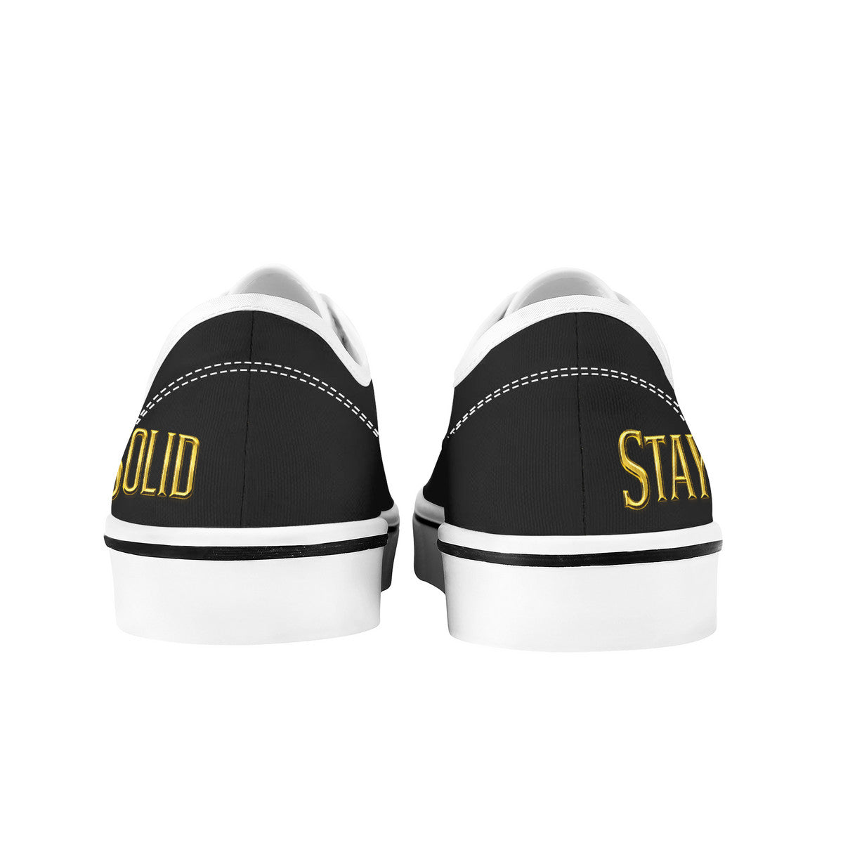 STAY SOLID  Skate Shoes With Customized Tongue