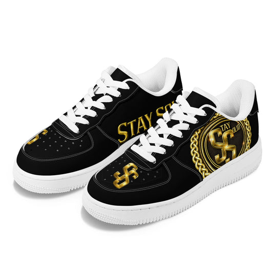 STAY SOLID Sneakers | Seamless Mid-Panel for Flawless Prints