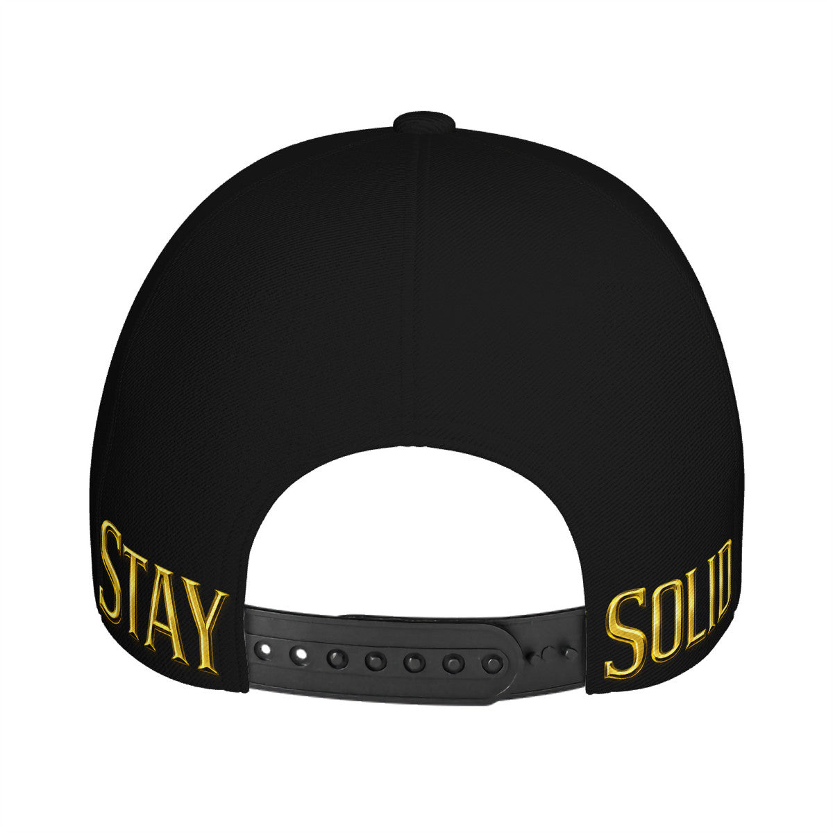 STAY SOLID Curved Brim Baseball Cap