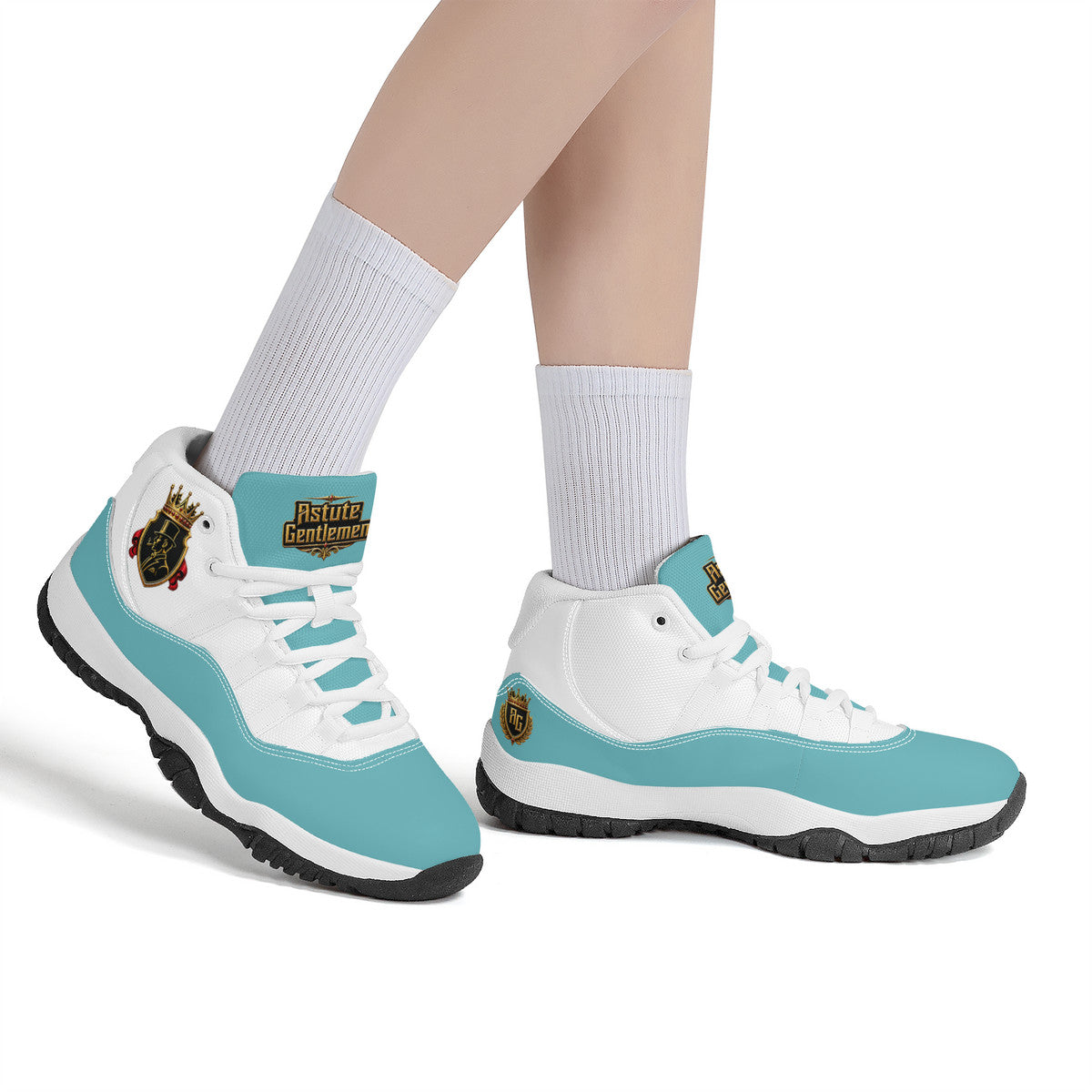 AG Air Retro Sneakers - SK BLU White