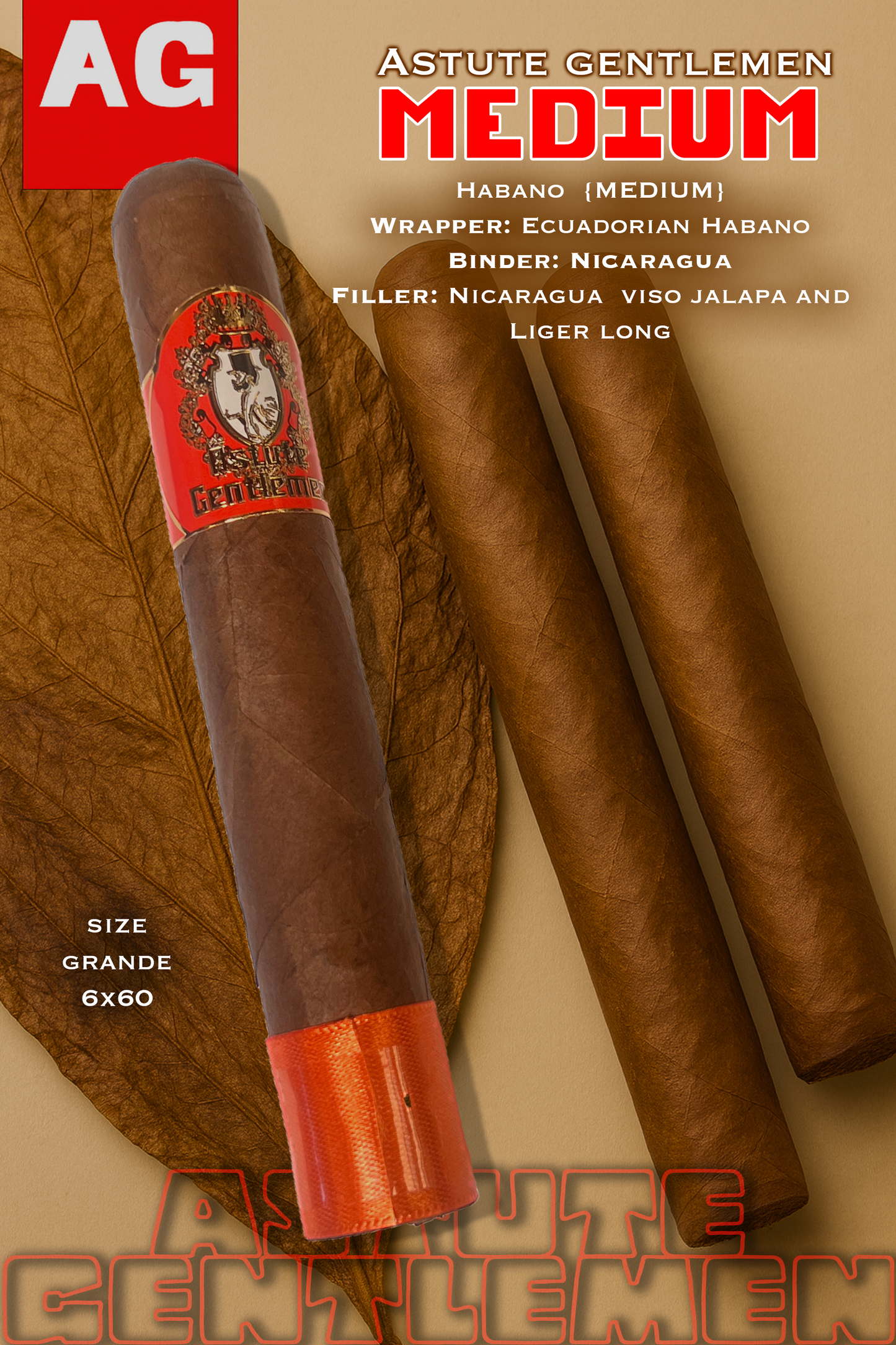 AG Habano {MEDIUM} GRANDE 6X60