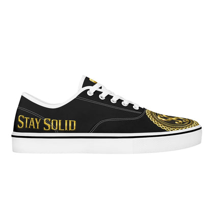 STAY SOLID  Skate Shoes With Customized Tongue