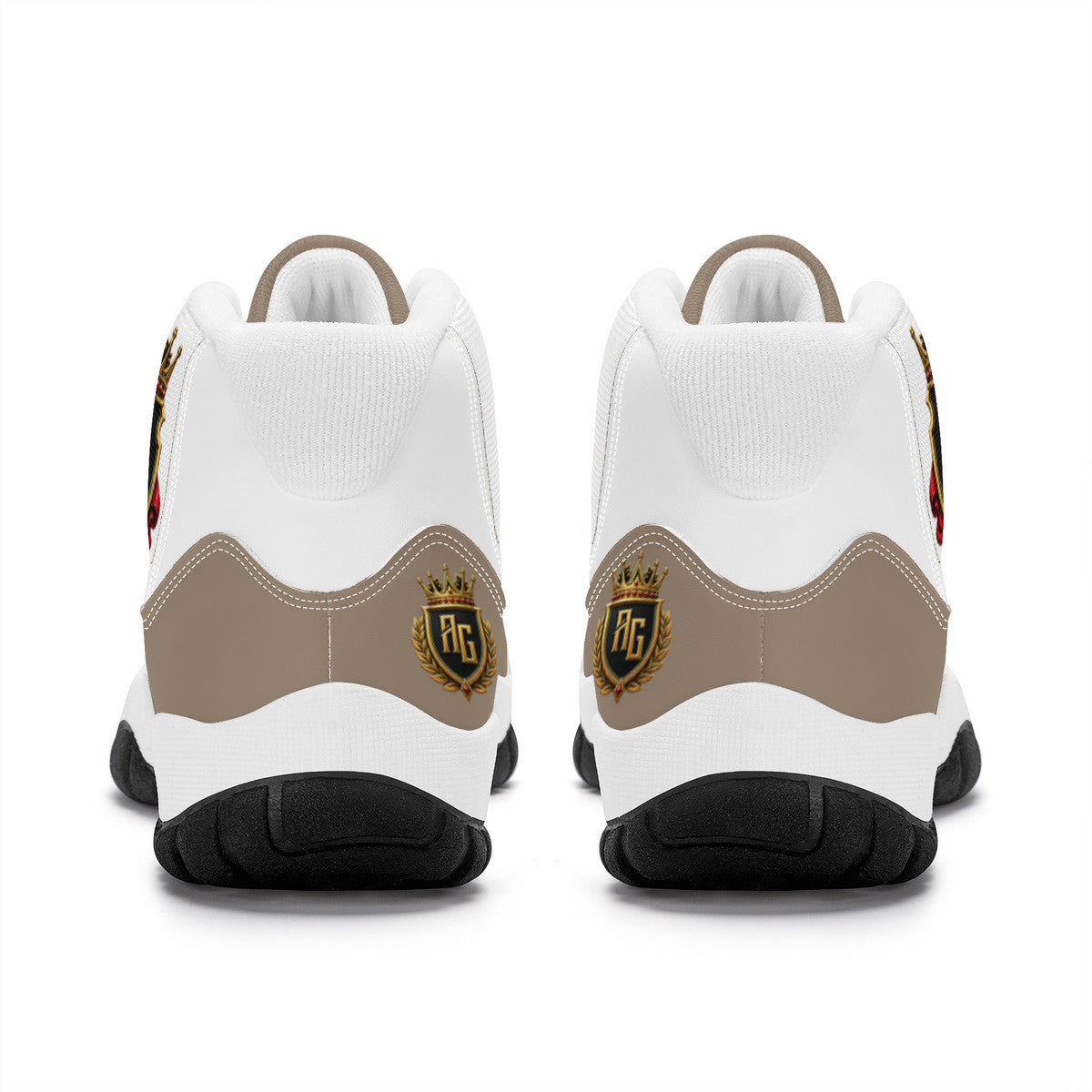AG Air Retro Sneakers - BRN White