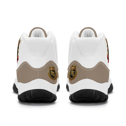 AG Air Retro Sneakers - BRN White