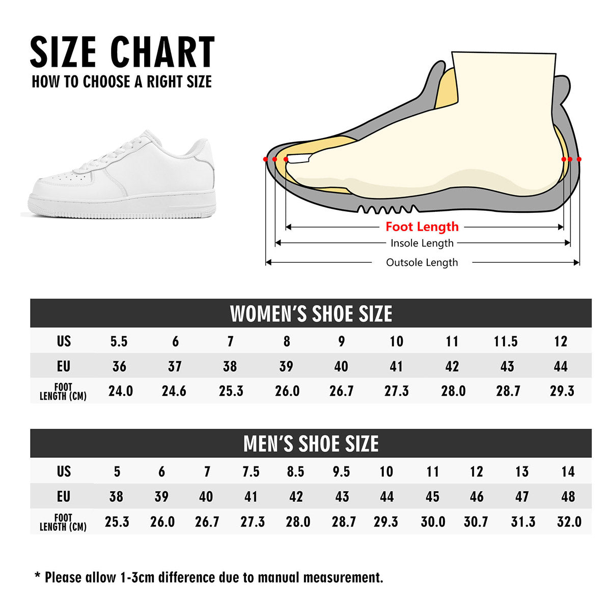STAY SOLID Sneakers | Seamless Mid-Panel for Flawless Prints