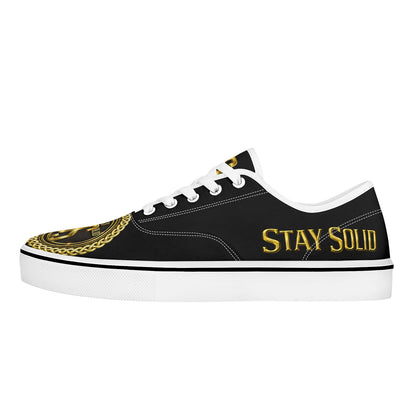 STAY SOLID  Skate Shoes With Customized Tongue