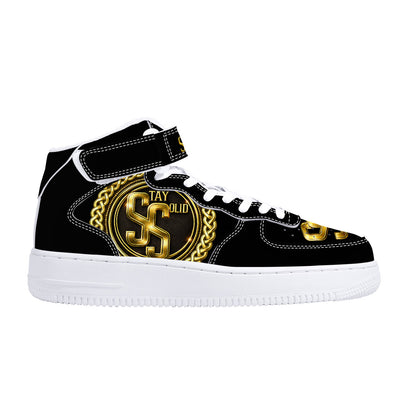 STAY SOLID  High Top Unisex Sneaker